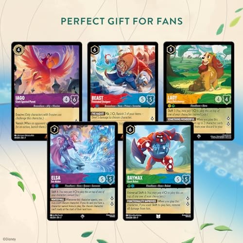 Ravensburger Disney Lorcana Trading Card Game for Adults & Kids Age 8 Years up - Illumineer's Trove Set 7: Archazia's Island - Collectable TCG