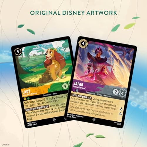 Ravensburger Disney Lorcana Trading Card Game for Adults & Kids Age 8 Years up - Illumineer's Trove Set 7: Archazia's Island - Collectable TCG