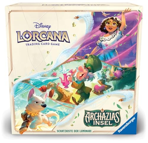 Ravensburger Disney Lorcana Trading Card Game for Adults & Kids Age 8 Years up - Illumineer's Trove Set 7: Archazia's Island - Collectable TCG