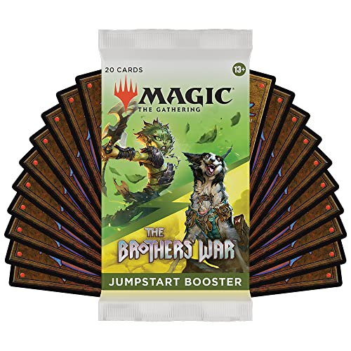 Magic: the Gathering the Brothers War Jumpstart Booster Box 18 Packs
