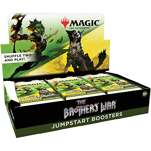 Magic: the Gathering the Brothers War Jumpstart Booster Box 18 Packs