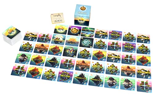 Lucky Duck Games Tranquility Board Game - Set Sail for Paradise in This Silent Cooperative Adventure! Strategy Game, Family Game for Kids and Adults,