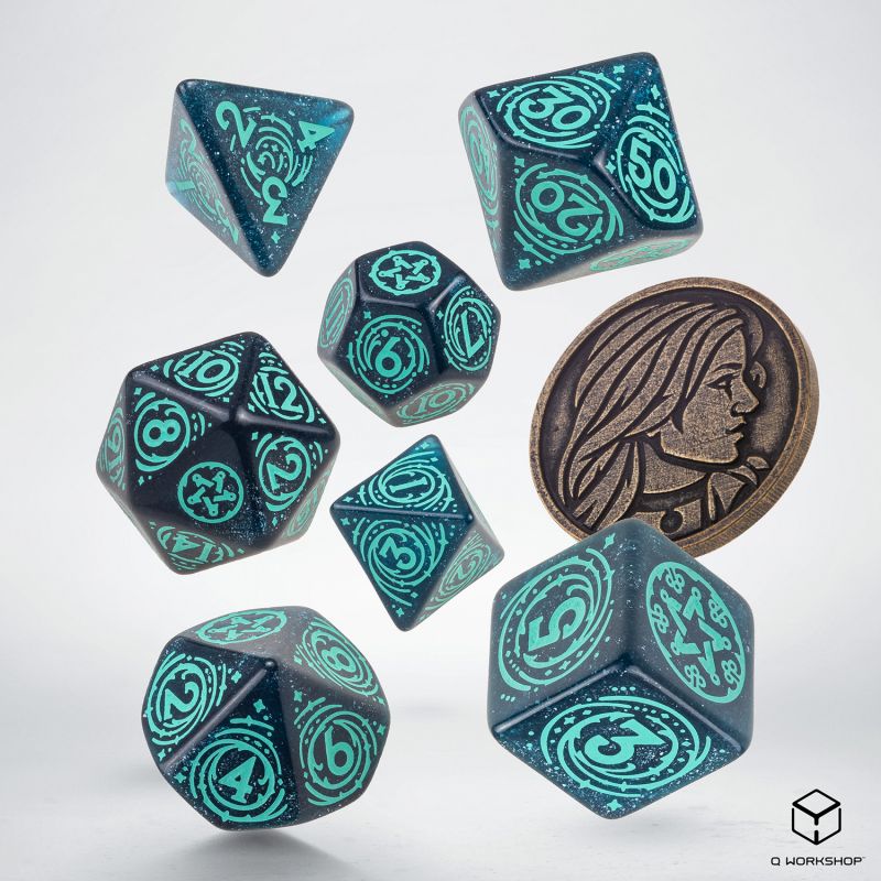 The Witcher Dice Set. Geralt - The Silver Sword (copy)