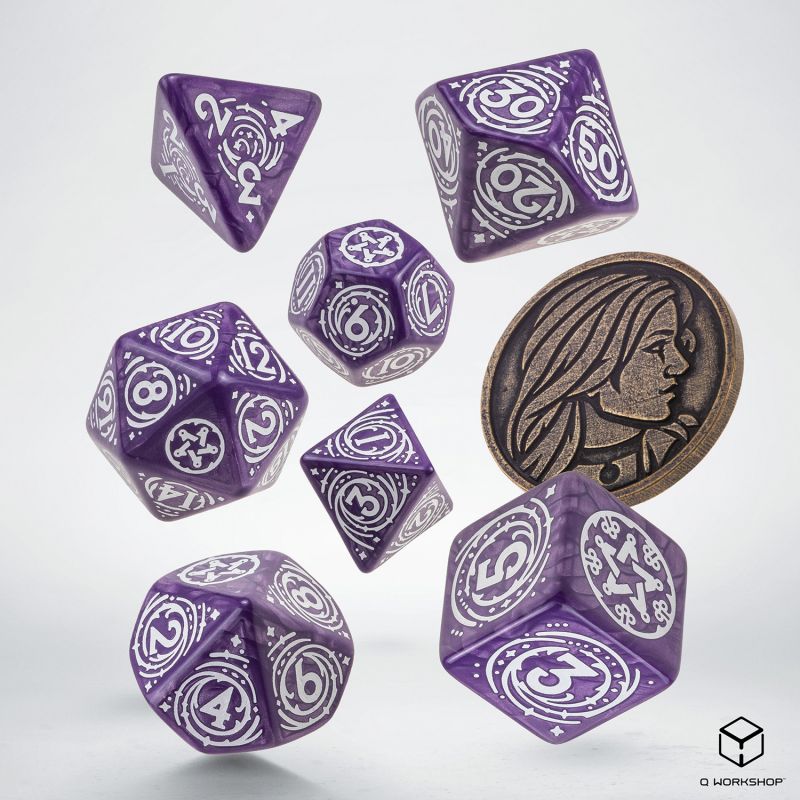 The Witcher Dice Set. Yennefer - The Obsidian Star (copy)