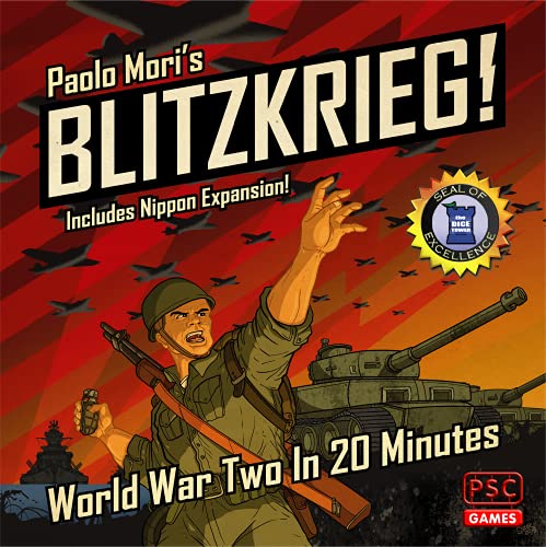 Paolo Mori's Blitzkrieg! (Square Edition) Board Game
