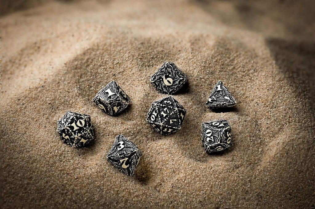 Call of Cthulhu 7th Edition Black & green Dice Set (copy)