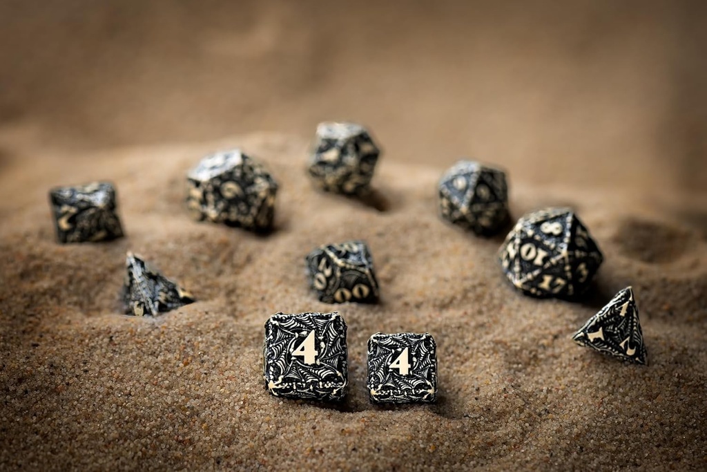 Call of Cthulhu 7th Edition Black & green Dice Set (copy)