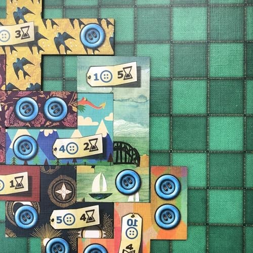 Patchwork Specials Board Game (10-Year Anniversary Edition) New Illustrations, Solo Mode & Exclusive Tokens! Strategy Game for Kids & Adults, Ages 8+,