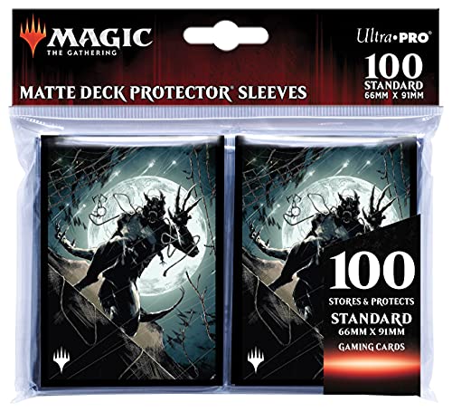 Innistrad: Midnight Hunt Seafaring Werewolf Standard Deck Protector Sleeves (100ct) for Magic: the Gathering