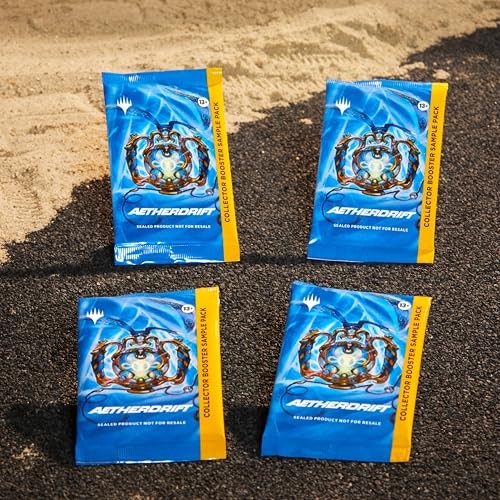 Magic: The Gathering - Aetherdrift Commander Decks Display (4 decks)