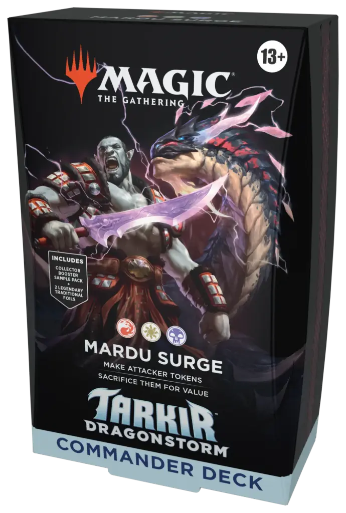 Magic: The Gathering - Tarkir: Dragonstorm Commander Deck - Mardu Surge (Red-White-Black)