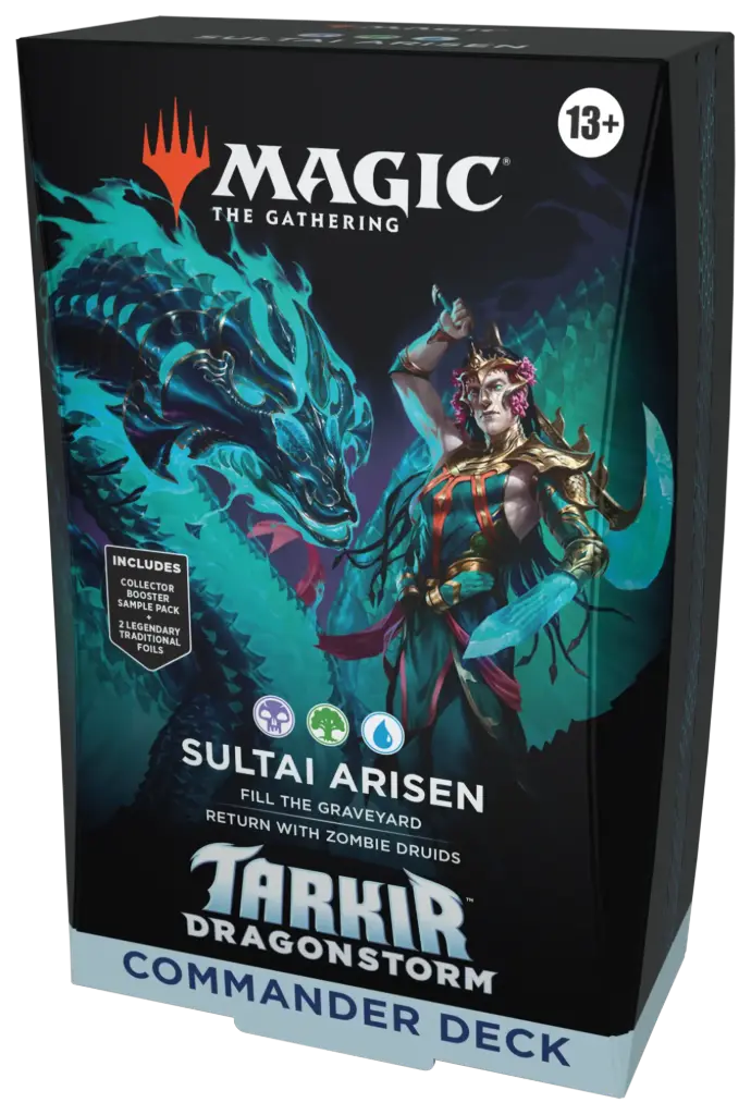 Magic: The Gathering - Tarkir: Dragonstorm Commander Deck - Sultai Arisen (Black-Green-Blue)