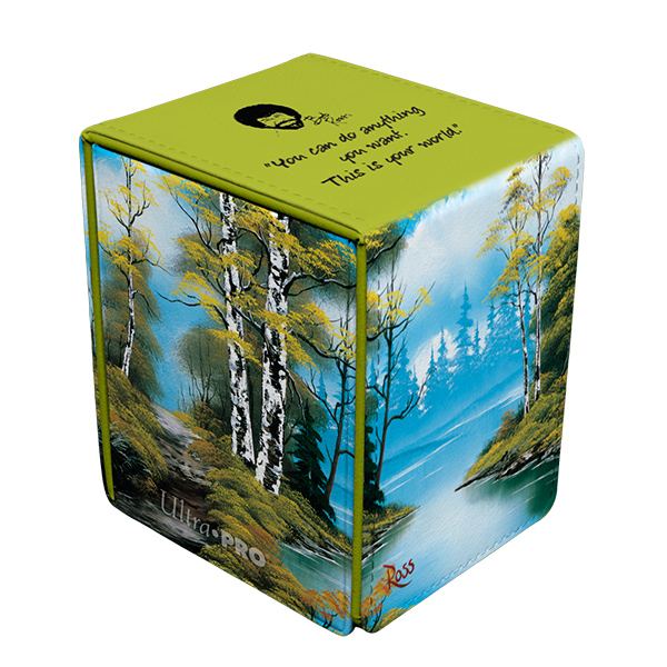 Alcove Flip Deck Box Lakeside Path Bob Ross - Ultra Pro