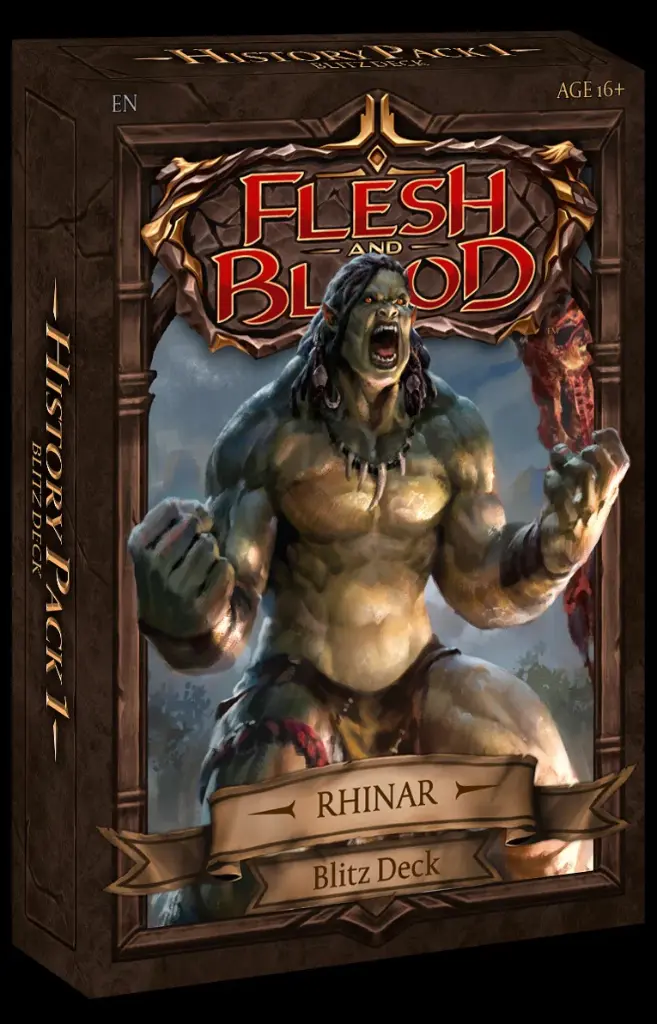 Flesh and Blood - History Pack 1 Blitz Deck - Rhinar
