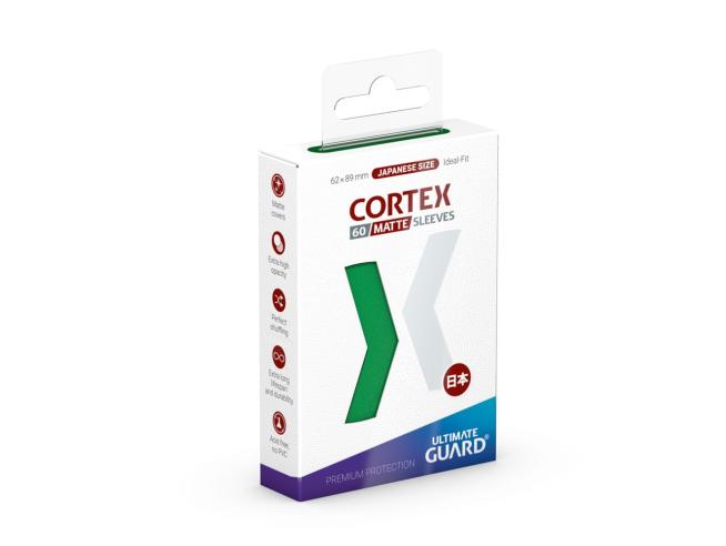 Ultimate Guard: Cortex Japanese Sleeves Matte Green