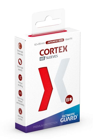 Ultimate Guard: Cortex Japanese Sleeves Red
