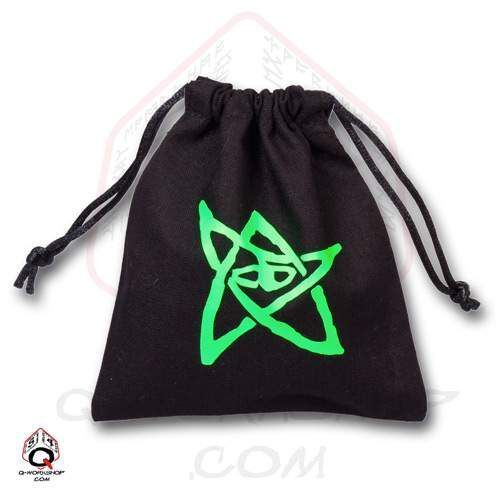 Call of Cthuhlu Black & green Dice Bag