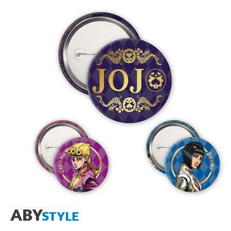 JoJo's Bizarre Adventure - Pin set "Golden Wind"