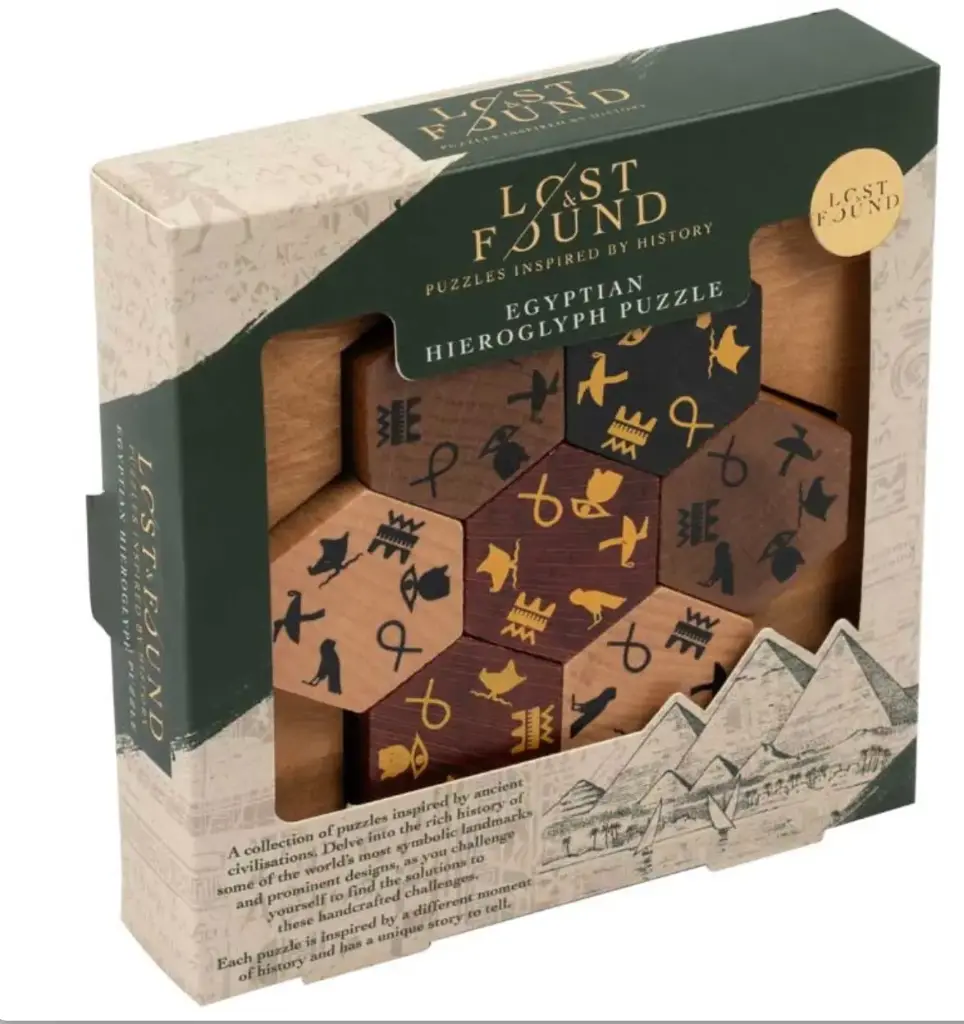 Lost & Found: Egyptian Hieroglyph Puzzle