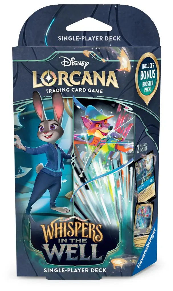 Disney Lorcana - Set 10 Whispers in the Well - Starter Deck: Judy & Robin