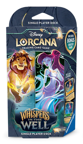 Disney Lorcana - Set 10 Whispers in the Well - Starter Deck: Simba & Megara