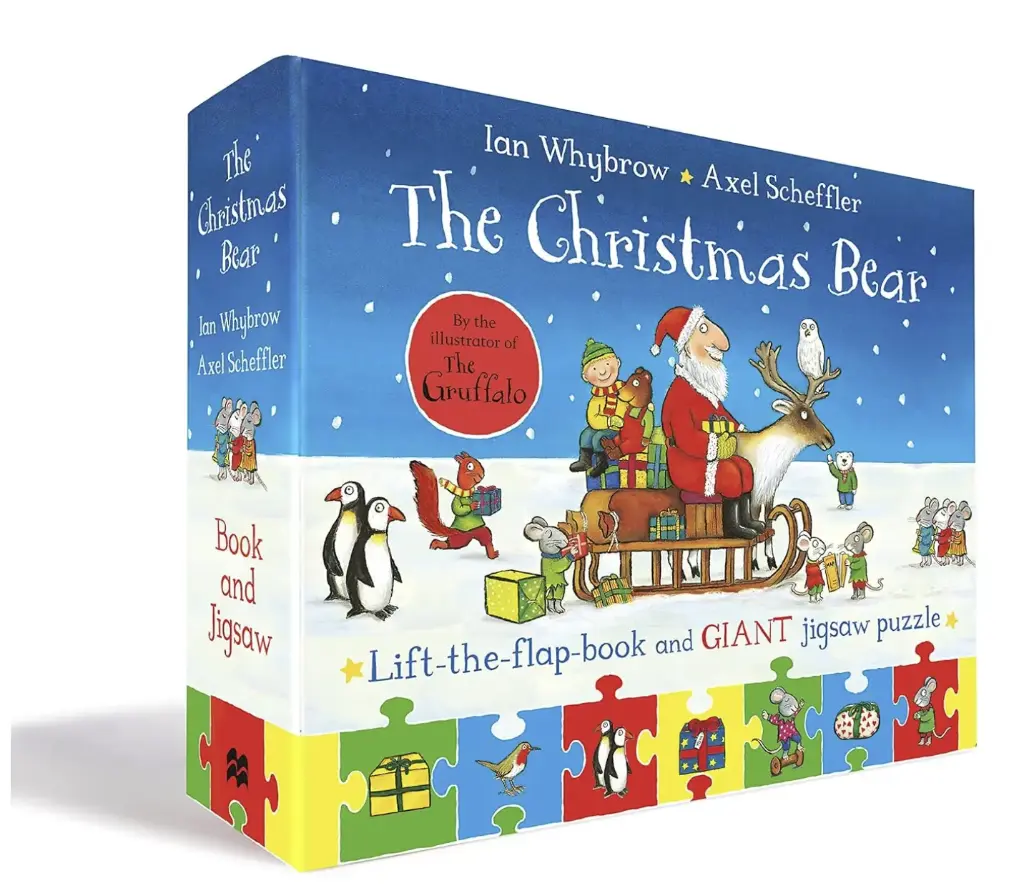 The Christmas Bear Book and Jigsaw Set by Ian Whybrow