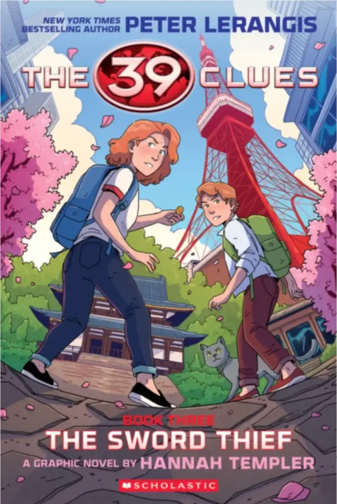 39 Clues: the Sword Thief: a Graphic Novel (39 Clues Graphic Novel #3) - by Peter Lerangis (Paperback)
