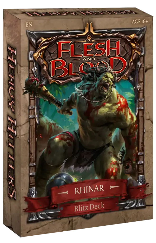 Flesh and Blood - Heavy Hitters Blitz Deck - Rhinar
