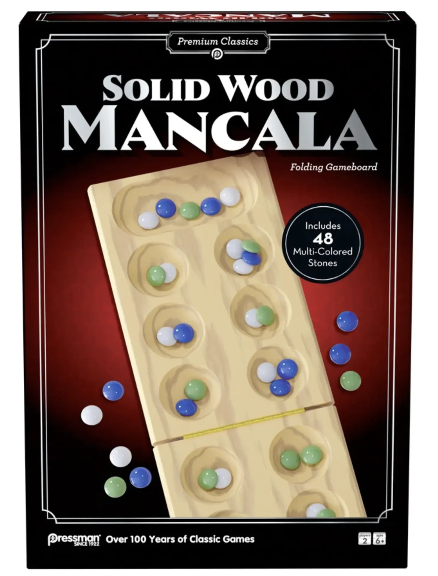 Solid Wood Mancala - Pressman Premium Classics