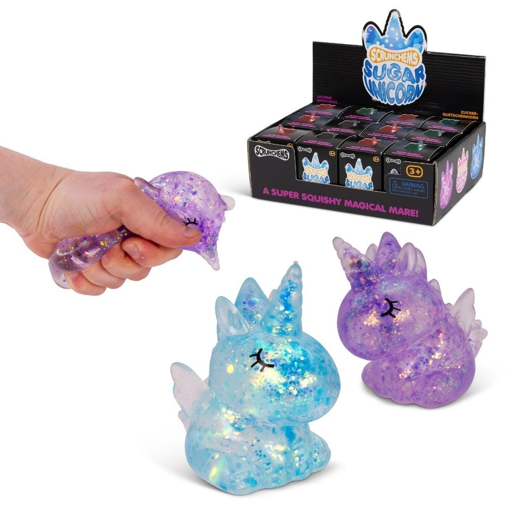 SCRUNCHEMS SUGAR UNICORN ASSORTED