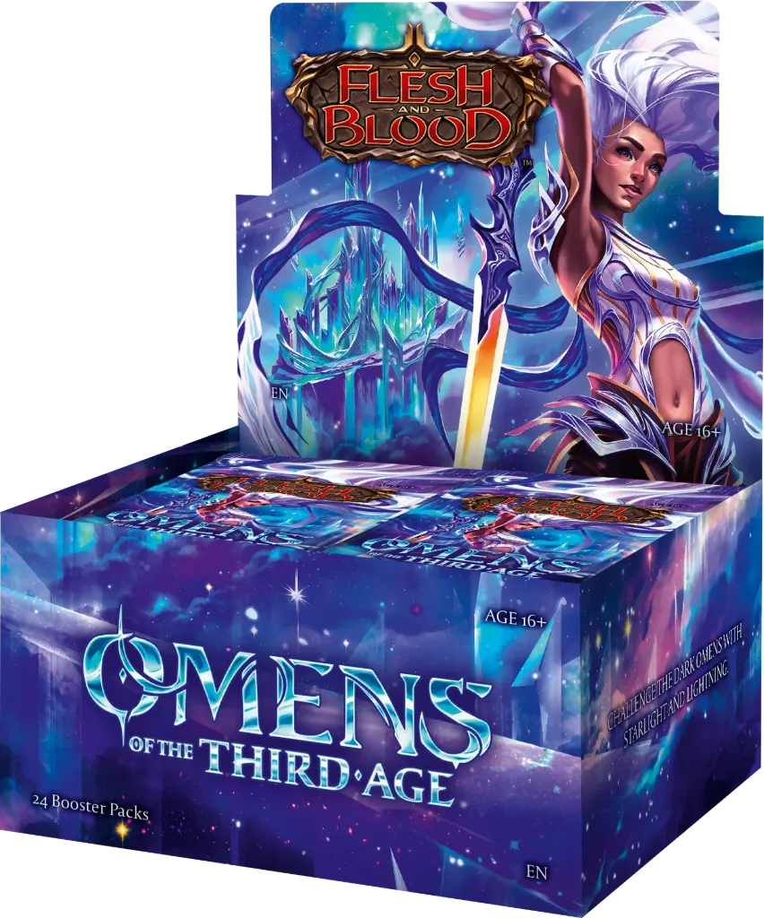 Flesh and Blood - Omens of the Third Age - Box (24 Boosters)