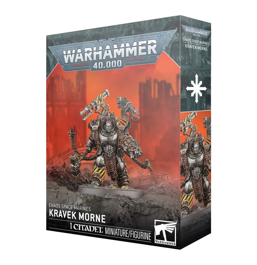 [43-33] Warhammer 40,000 - Chaos Space Marines: Kravek Morne