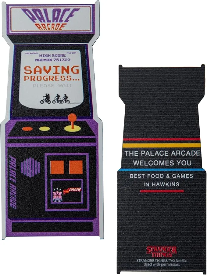 Stranger Things: Bookmark Arcade Metal