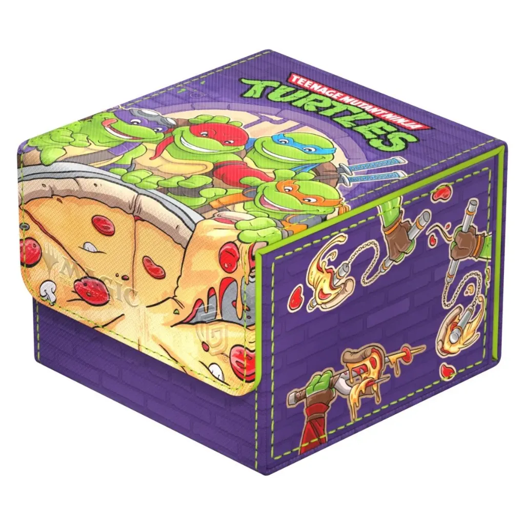 Ultimate Guard Sidewinder 133+ Xenoskin Magic: The Gathering TMNT - Pizza Box