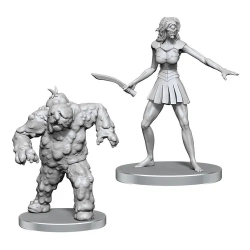 Pathfinder Deep Cuts Unpainted Miniatures Mudwretch & Buso