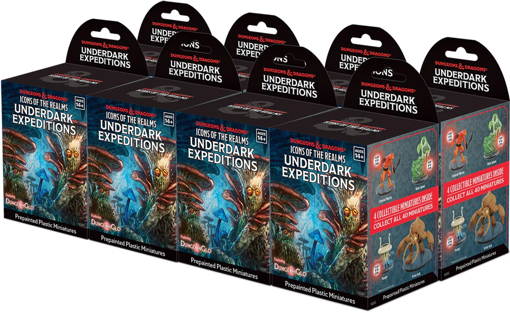 D&D: Icons of the Realm - Underdark Expeditions Booster Brick (8)