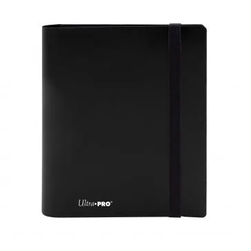 UltraPro 4 Pocket Binder - Jet Black