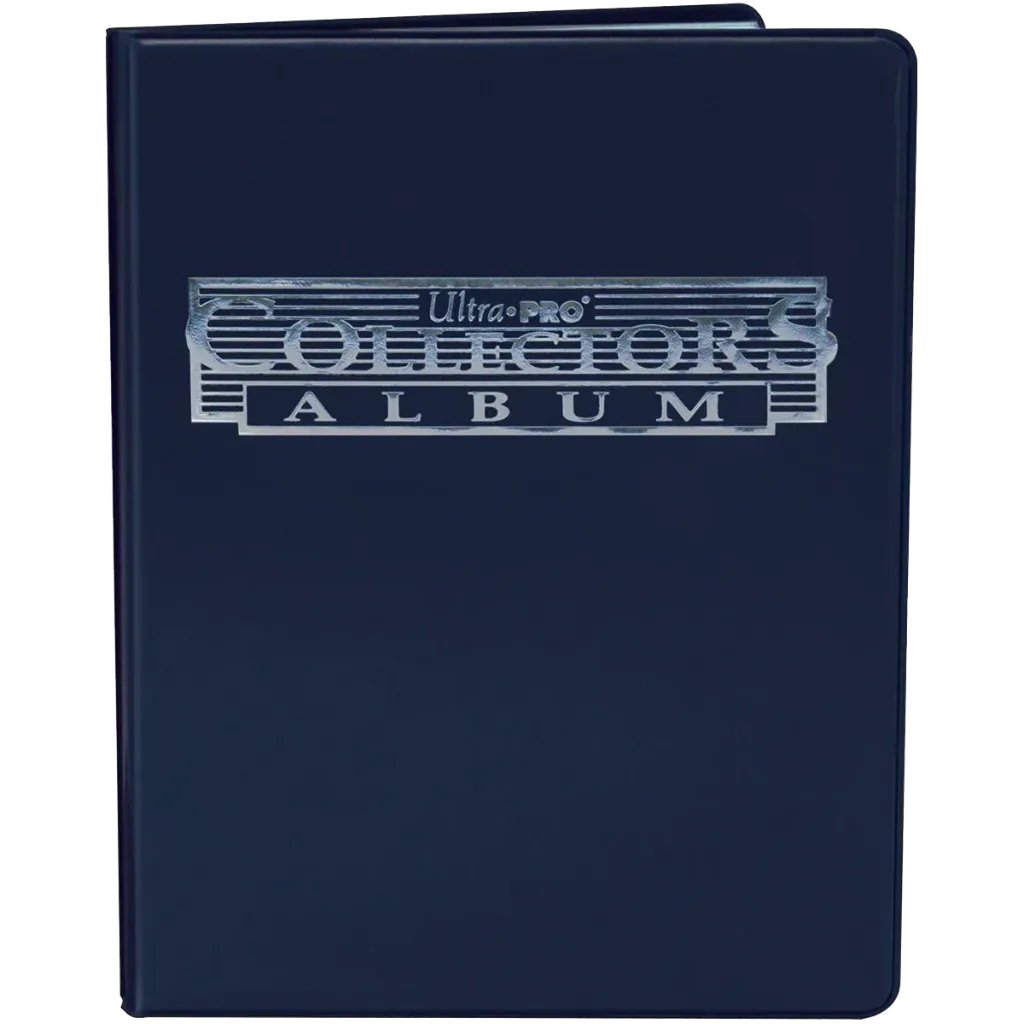 UltraPro 4 Page Collectors Album - bLUE