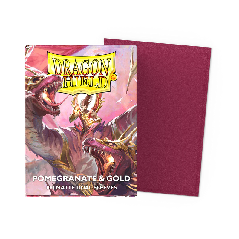 DS - Matte Dual - Pomegranate & Gold