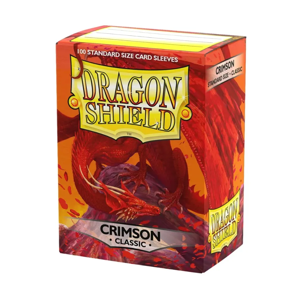 DS - Matte Standard Sleeves 100pk - Crimson