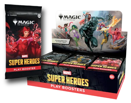 Magic: The Gathering - Marvel Super Heroes - Box (30 Play Boosters)
