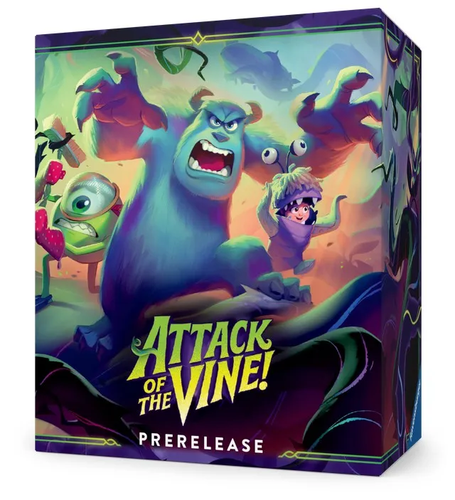 Disney Lorcana - Set 13 Attack of the Vine - Prerelease Pack (12 Count)