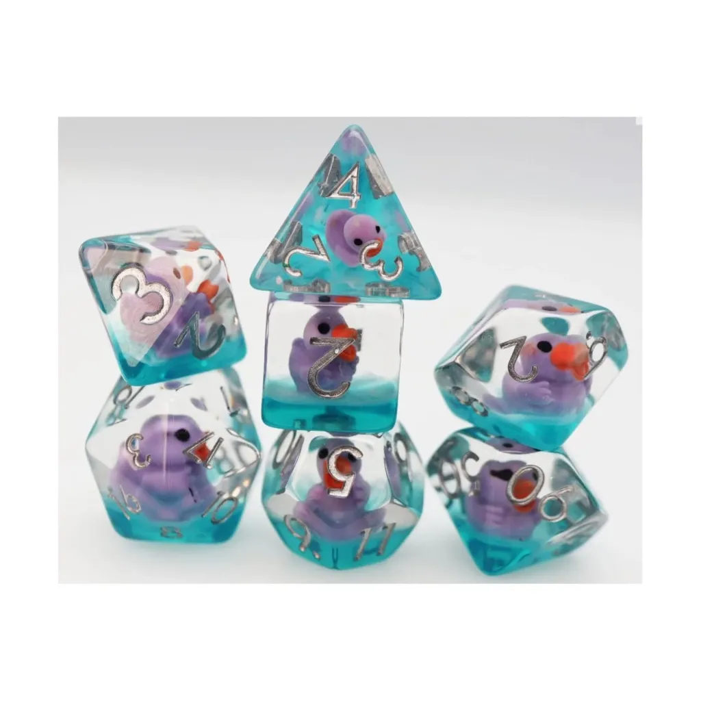 Lovely Duck RPG Dice Set (7)