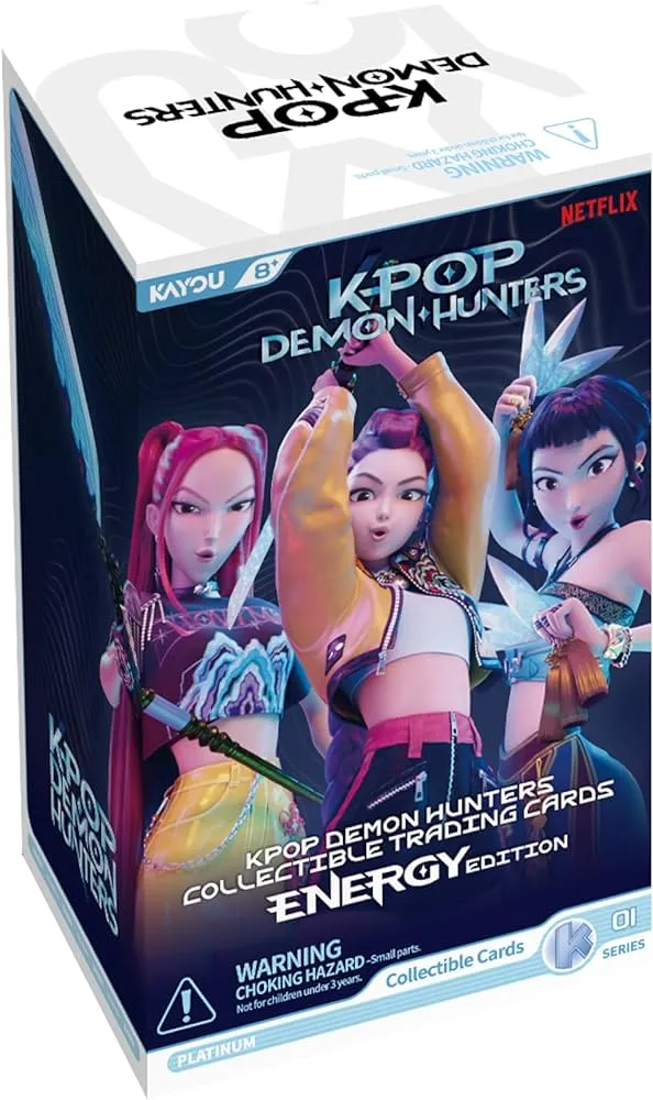 K-Pop Demon Hunters Collectable Cards - Energy Edition - Box (12 boosters)