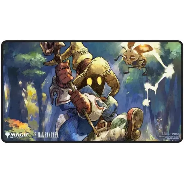 Final Fantasy - Black Stitched Playmat Premium Y