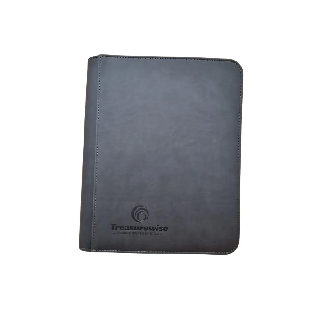 TreasureWise - WiseGuard Mini Zip Toploader Binder 4 (112 cards)