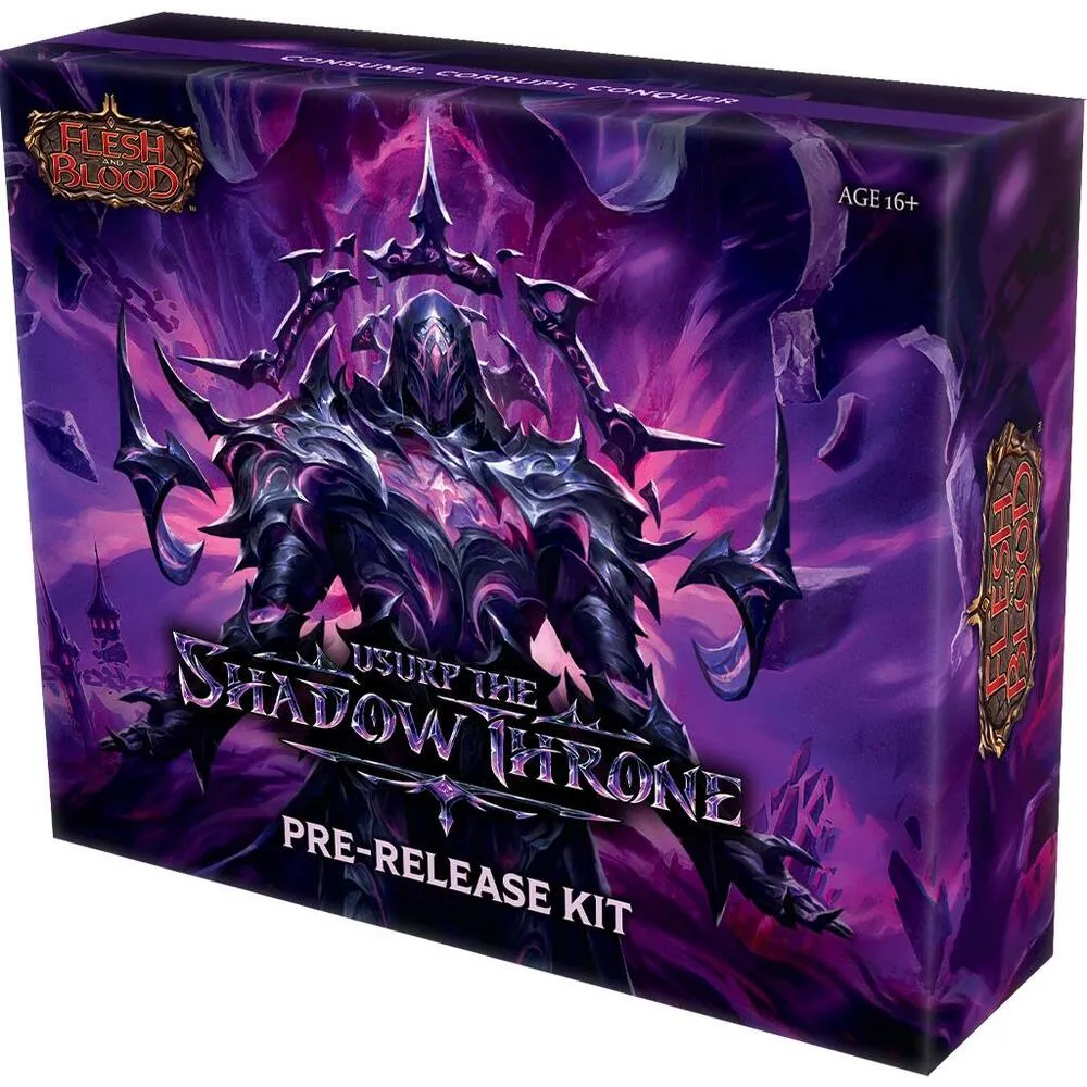 Flesh and Blood TCG - Usurp the Throne Pre-Release Box Kit (single)