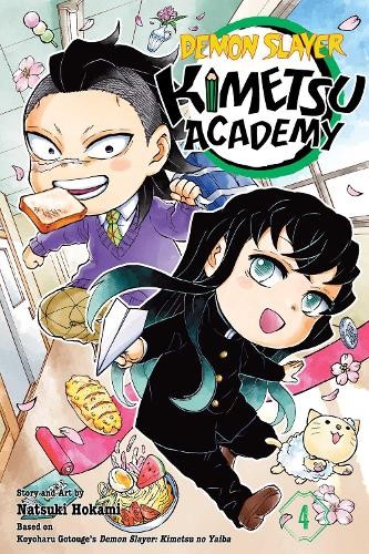Demon Slayer: Kimetsu Academy Vol. 4 by Koyoharu Gotouge & Natsuki Hokami