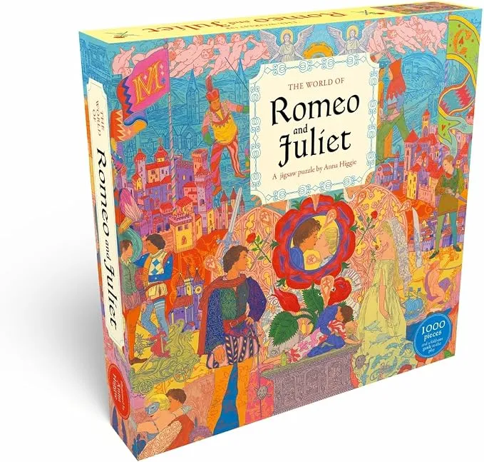 The World of Romeo and Juliet: A 1000-piece Shakespearean Jigsaw Puzzle by Anna Higgie