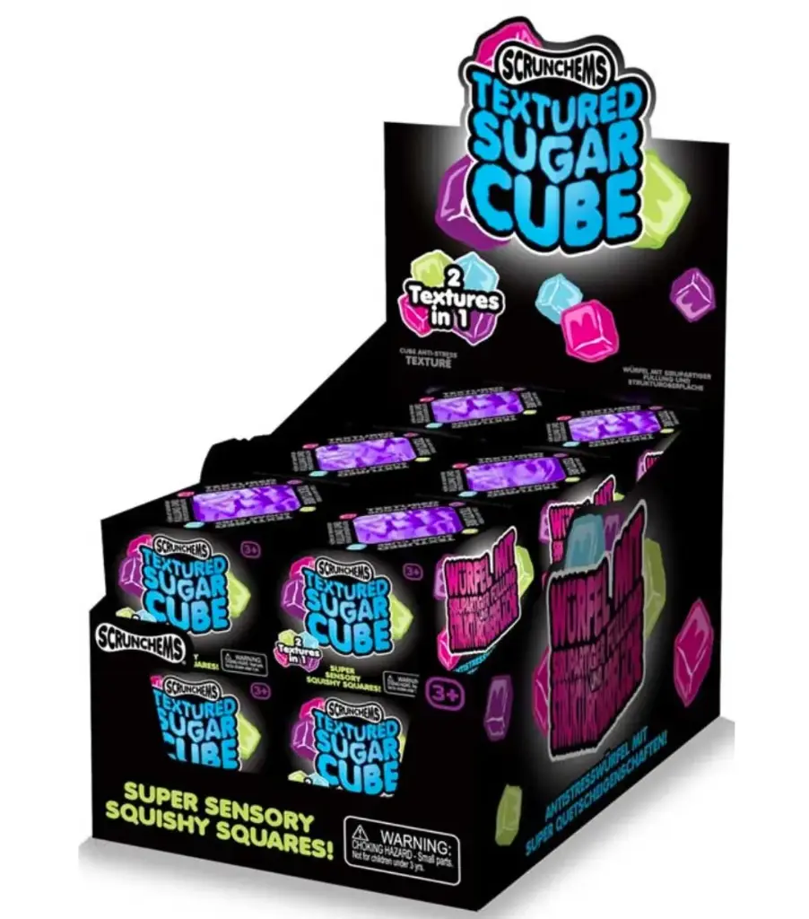 Scrunchems Textured Sugar Cube (Assorted)